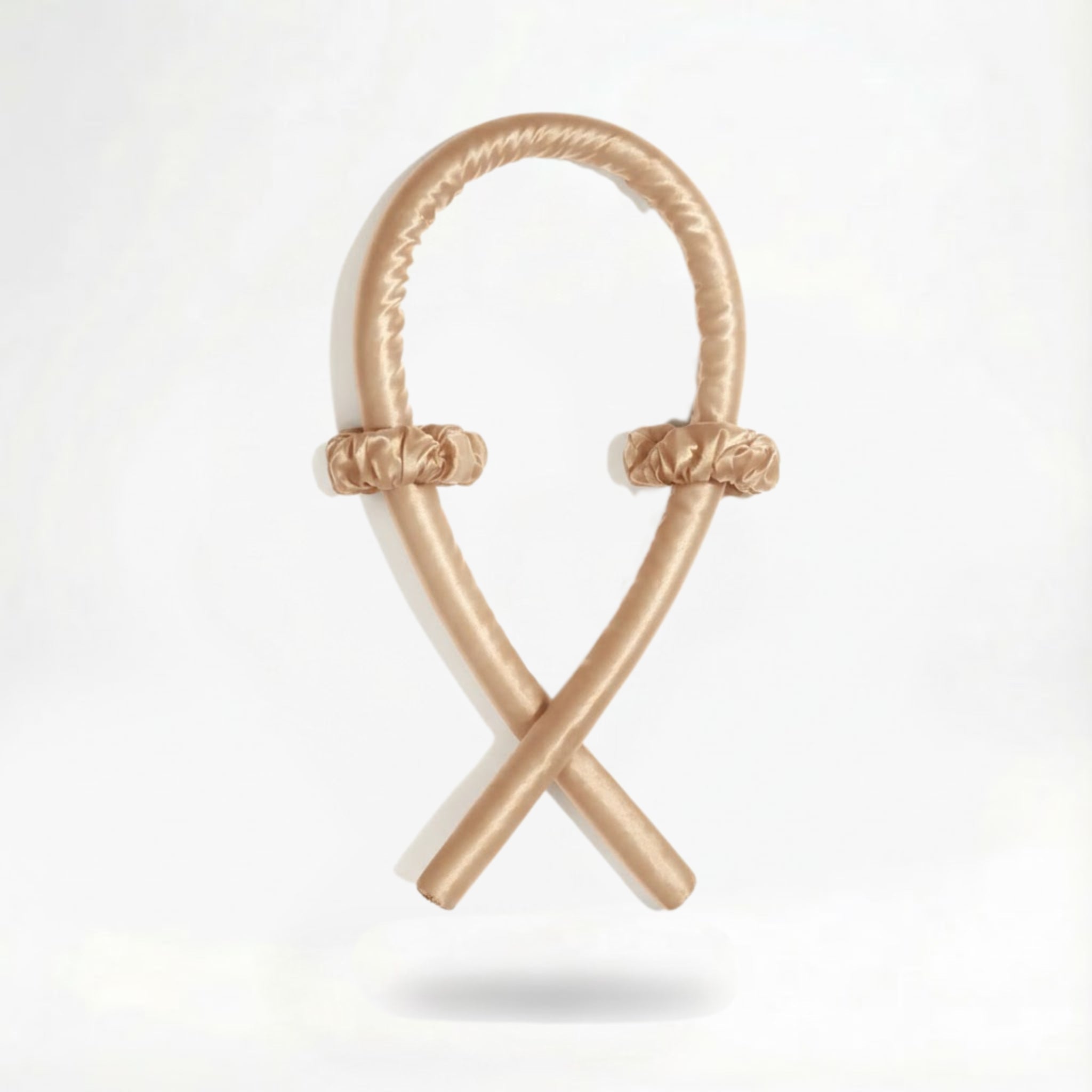 Boucleur sans chaleur en soie de mûrier —Champagne b