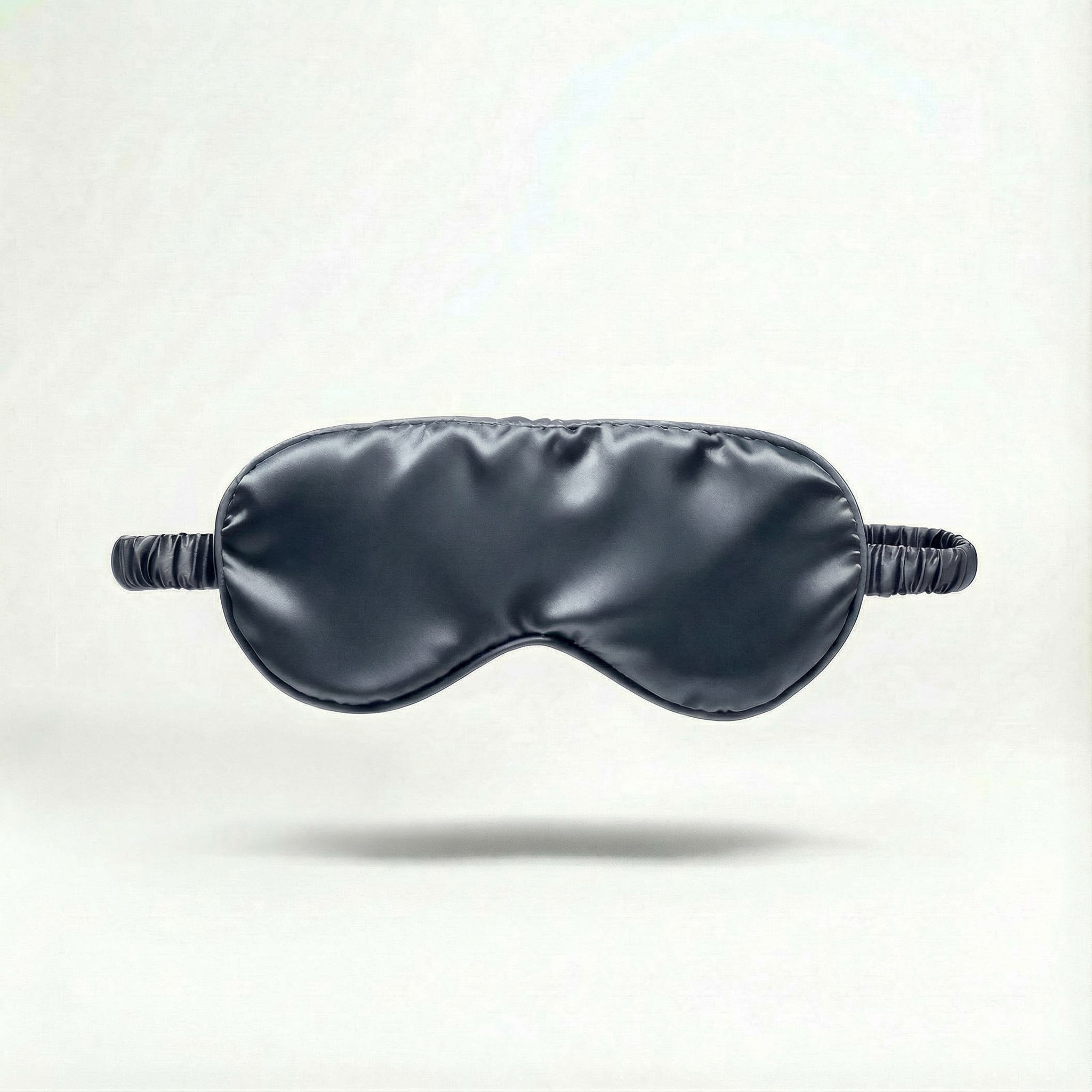 Masque de nuit en soie de murier — Warm Slate