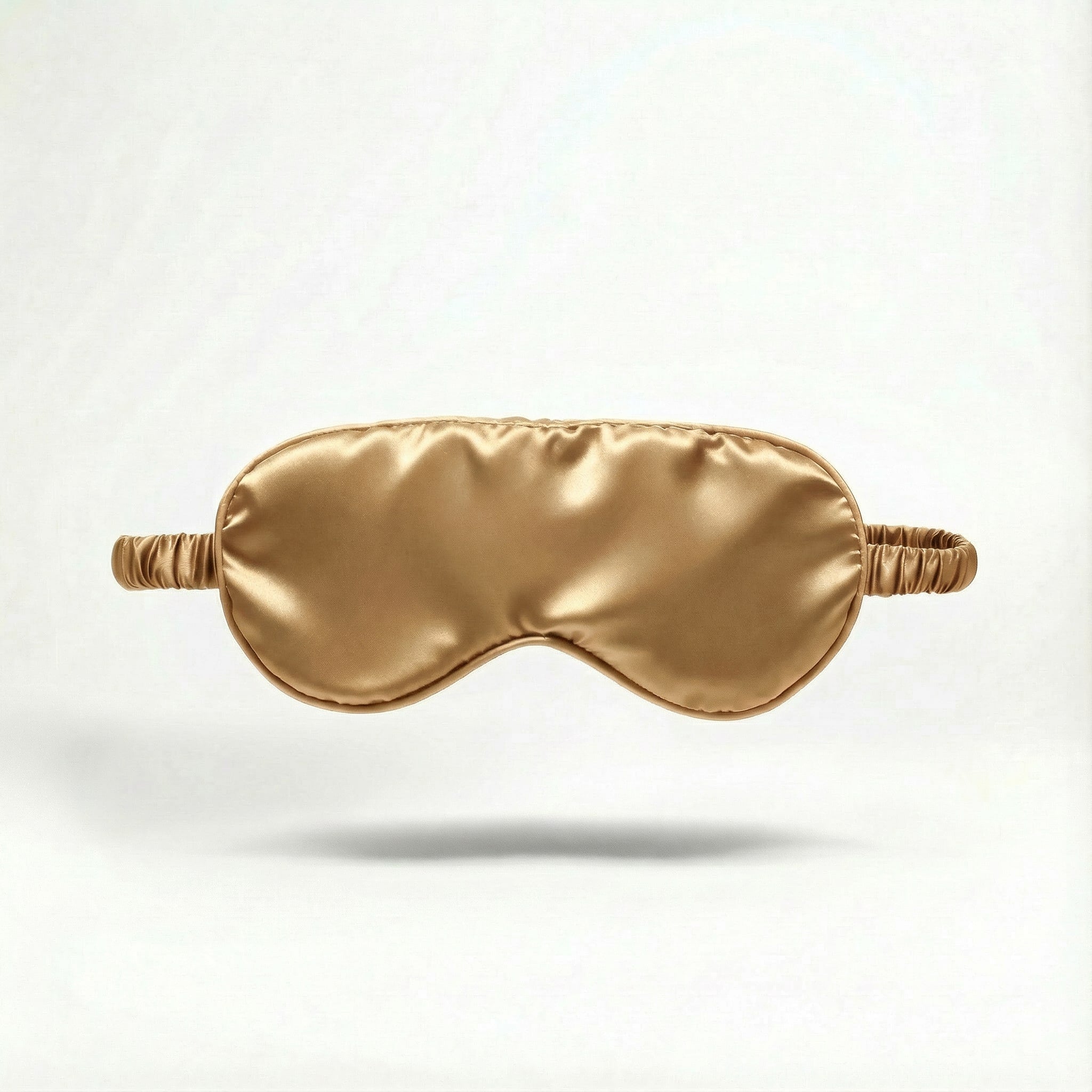 Masque de nuit en soie de murier — Champagne