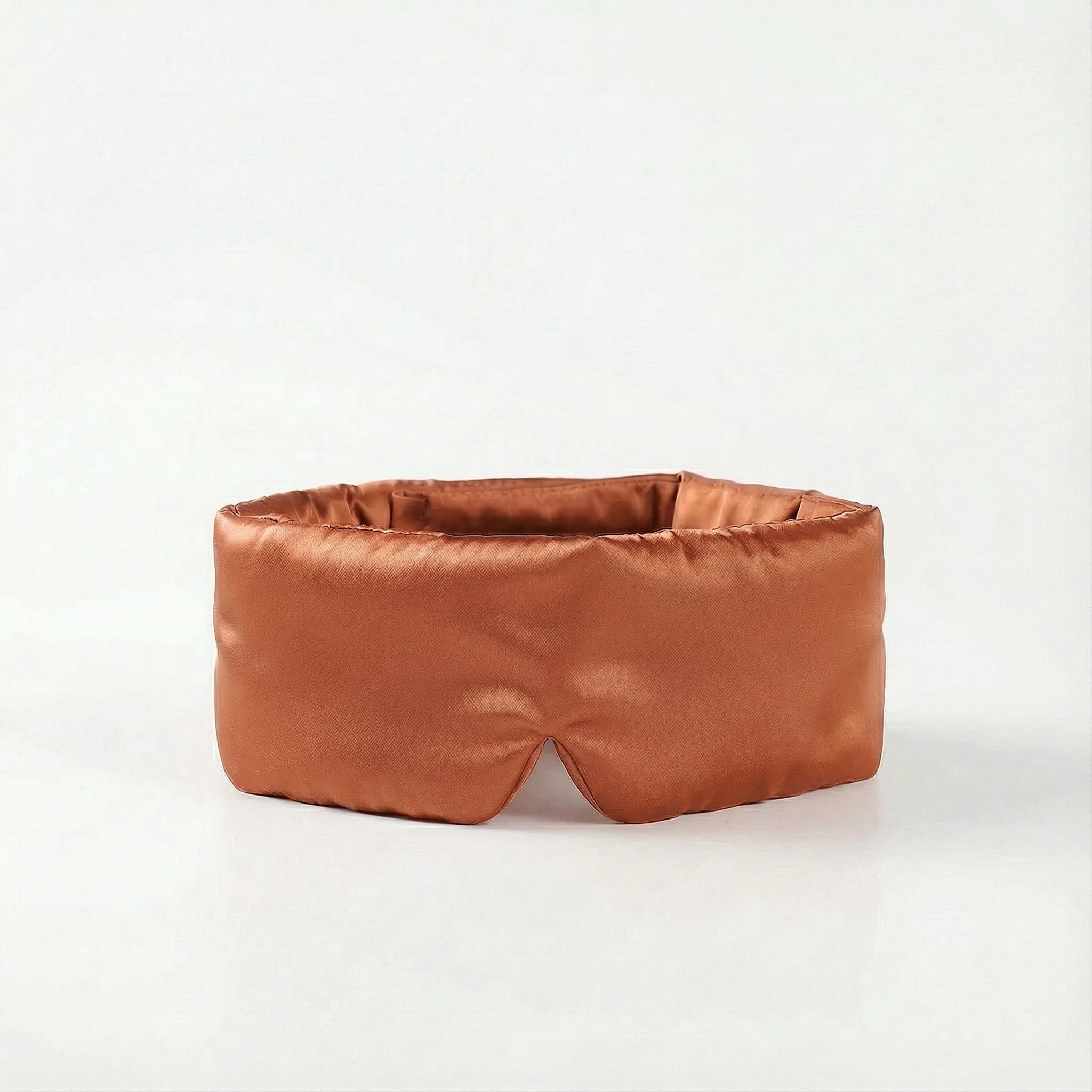 Masque de nuit en soie de mûrier — Orange