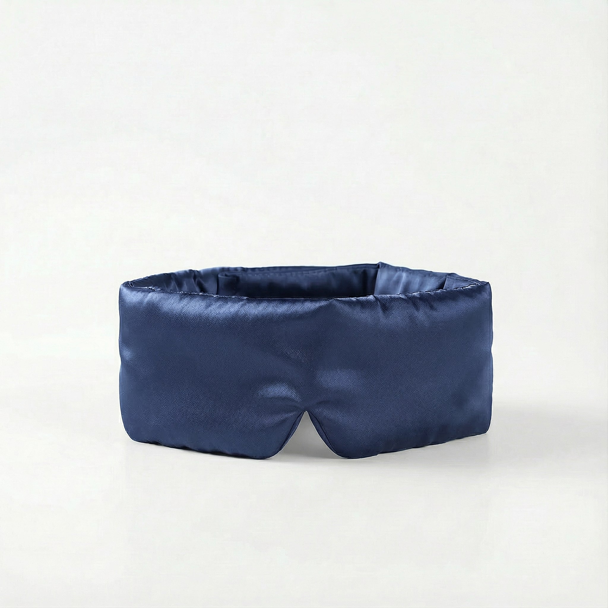 Masque de nuit en soie de mûrier — Bleu marine
