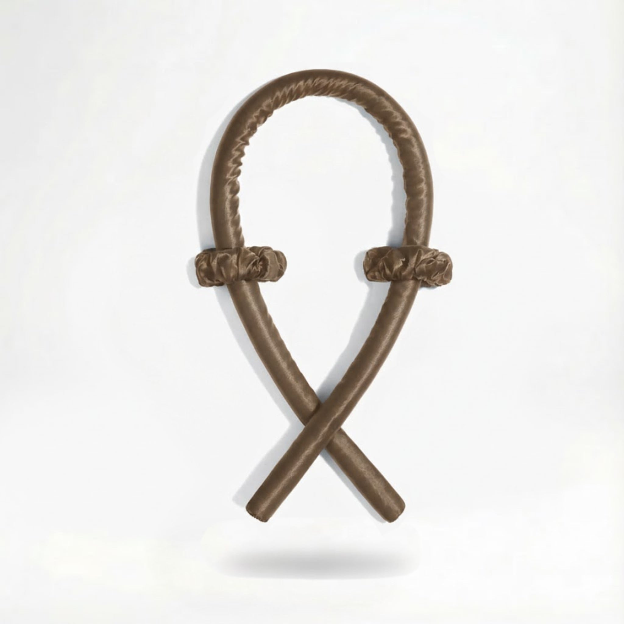 Boucleur sans chaleur en soie de mûrier — Beige