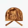 Bonnet en soie de murier — Caramel