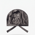 Bonnet en soie de murier — Gris Anthracite