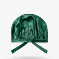 Bonnet en soie de murier — Vert Émeraude