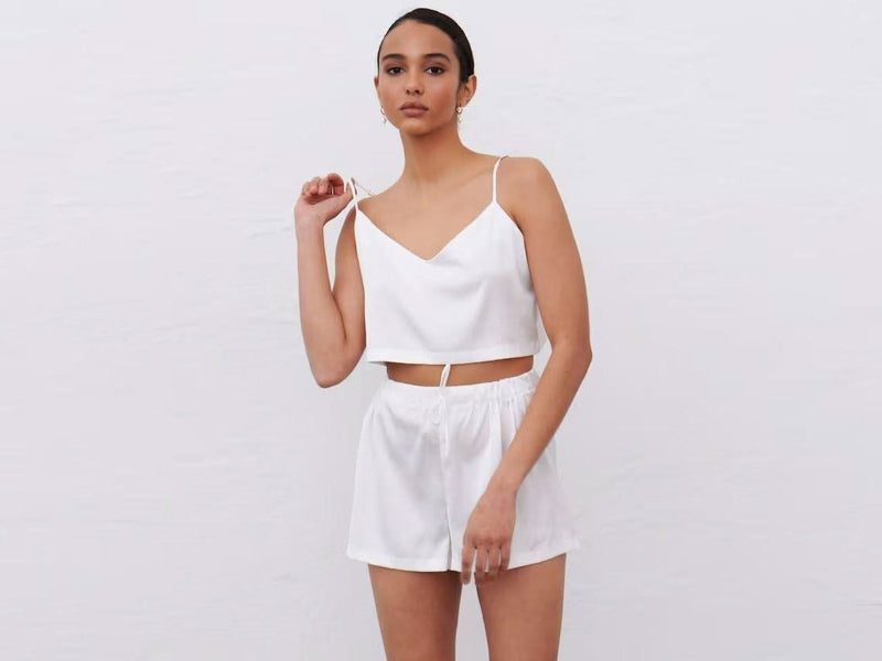 Ensemble de Pyjama Femme en Soie - Confort et Élégance - Silk'n Skin