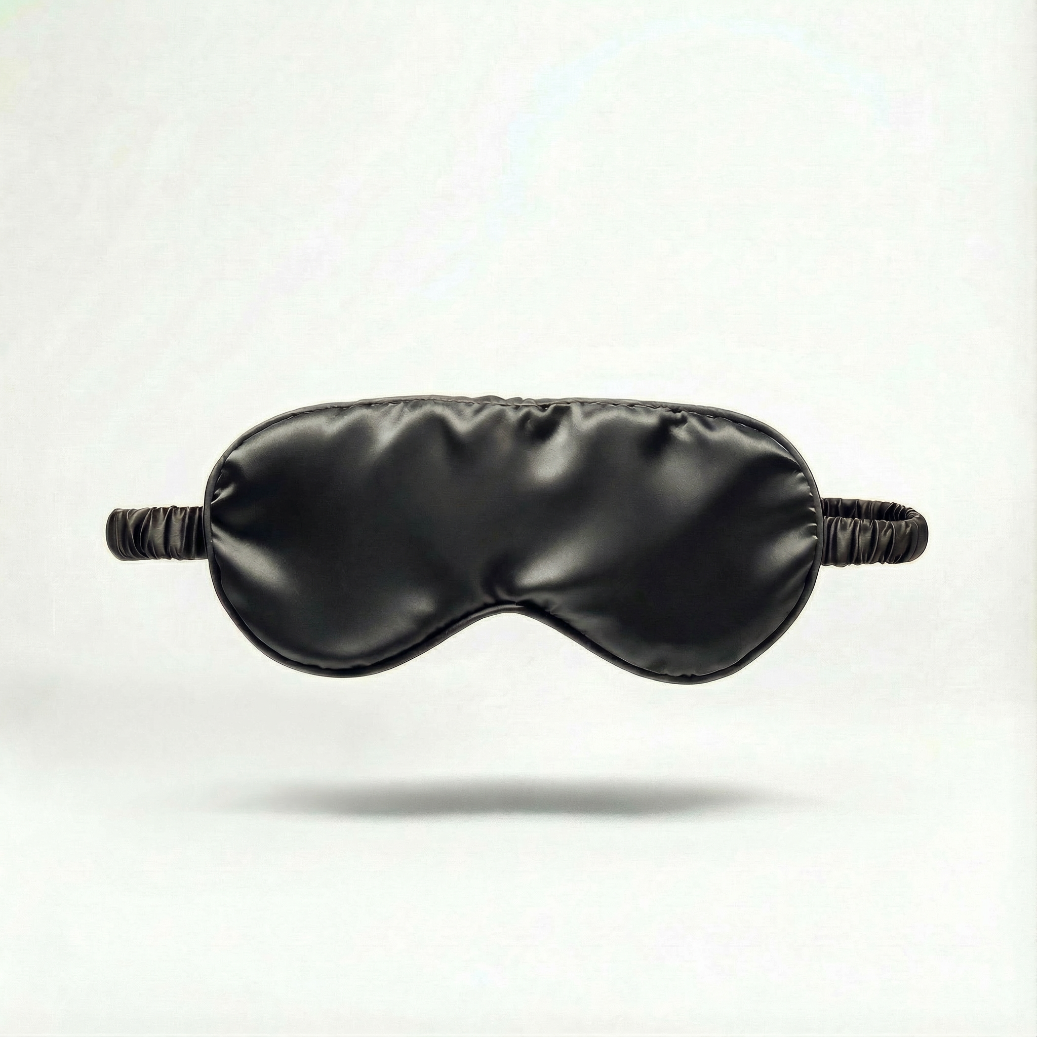 Masque de nuit en soie de murier — Noir charbon