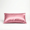Paire Taie d'oreiller en soie de murier — Rose